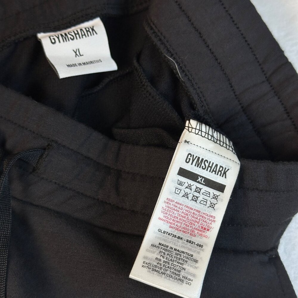 Gymshark Womens Training Performance Joggers XL Black Sweatpants Activewear NWOT - Picture 9 of 9